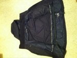 Black Jacket Outerwear Bag Sleeve